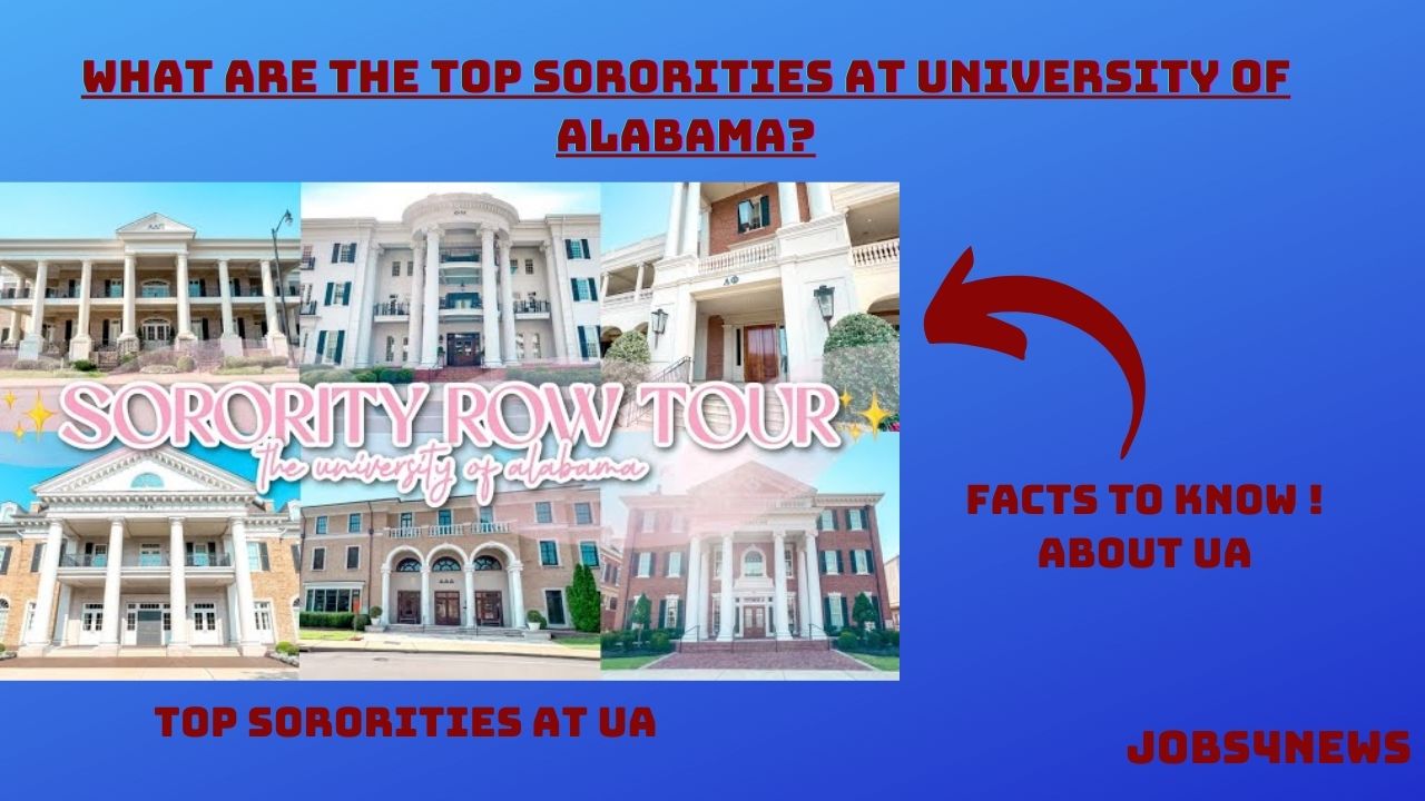 What Are The Top Sororities At University Of Alabama?